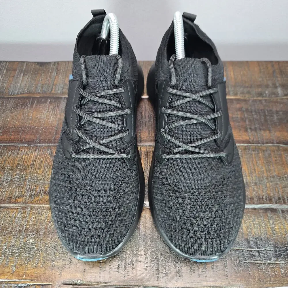 Vessi Everyday Move Sneaker Mens Size 8 Waterproof Shoes Onyx Black Black